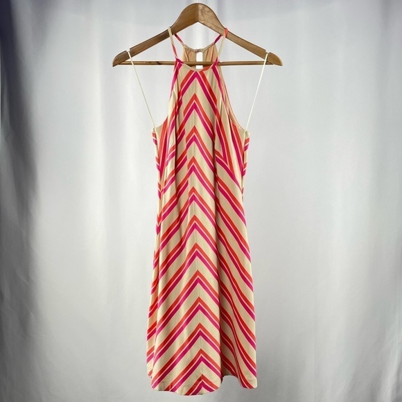 Trina Turk Stripe Sleeveless Mini Dress‎ in Multi Size 2 - Picture 1 of 4